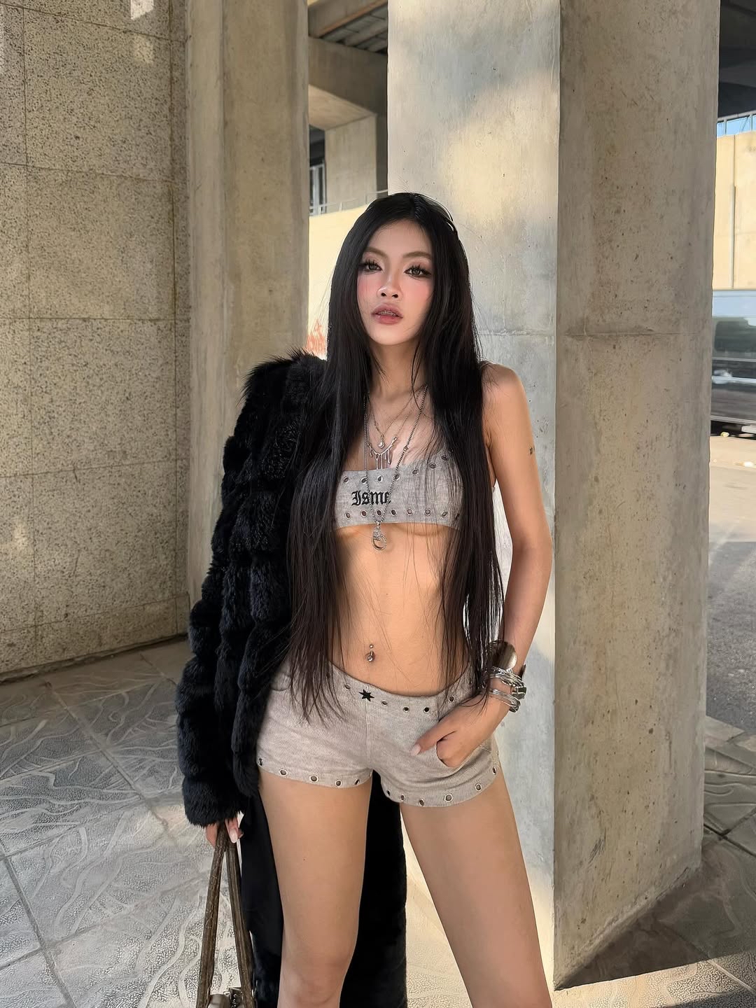 ISME PRIVATE CLUB MIRA RIBBED SET