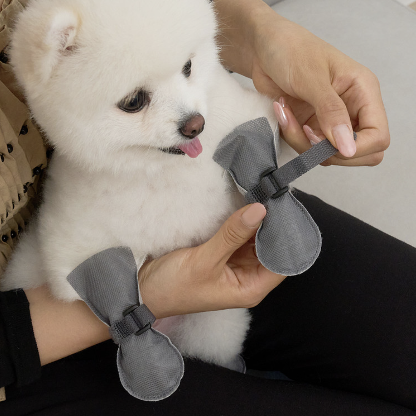 *Super Pet🇰🇷一次性防護狗鞋(80件裝)