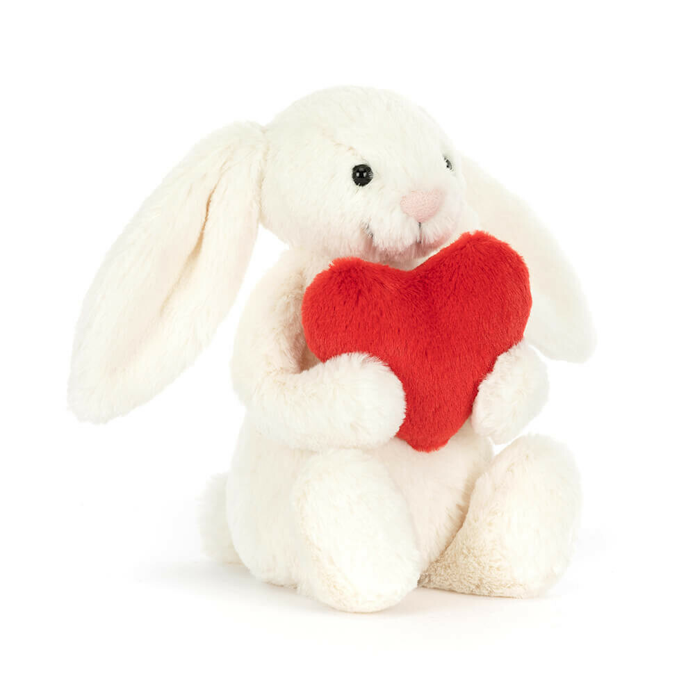 jELLYCAT Bashful Red Love Heart Bunny H18cm 捧紅心心兔兔