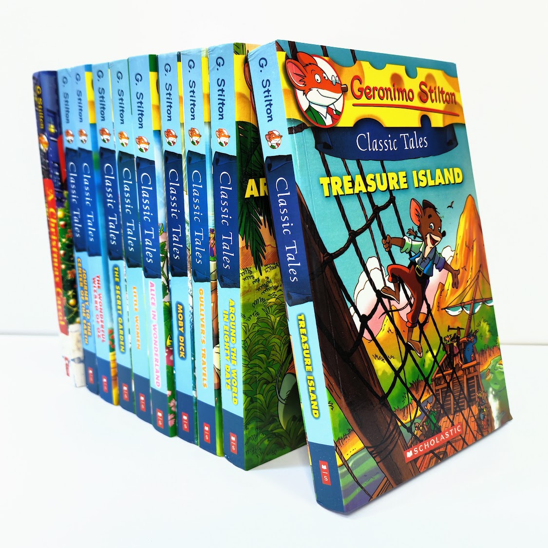  Geronimo Stilton Classic Tales 10 books| 老鼠記者經典小說   全彩  S88