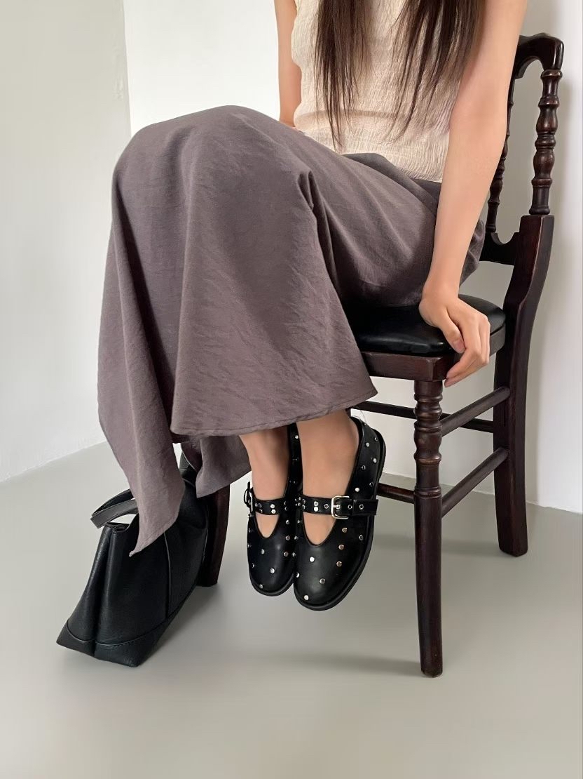 Studded flats 