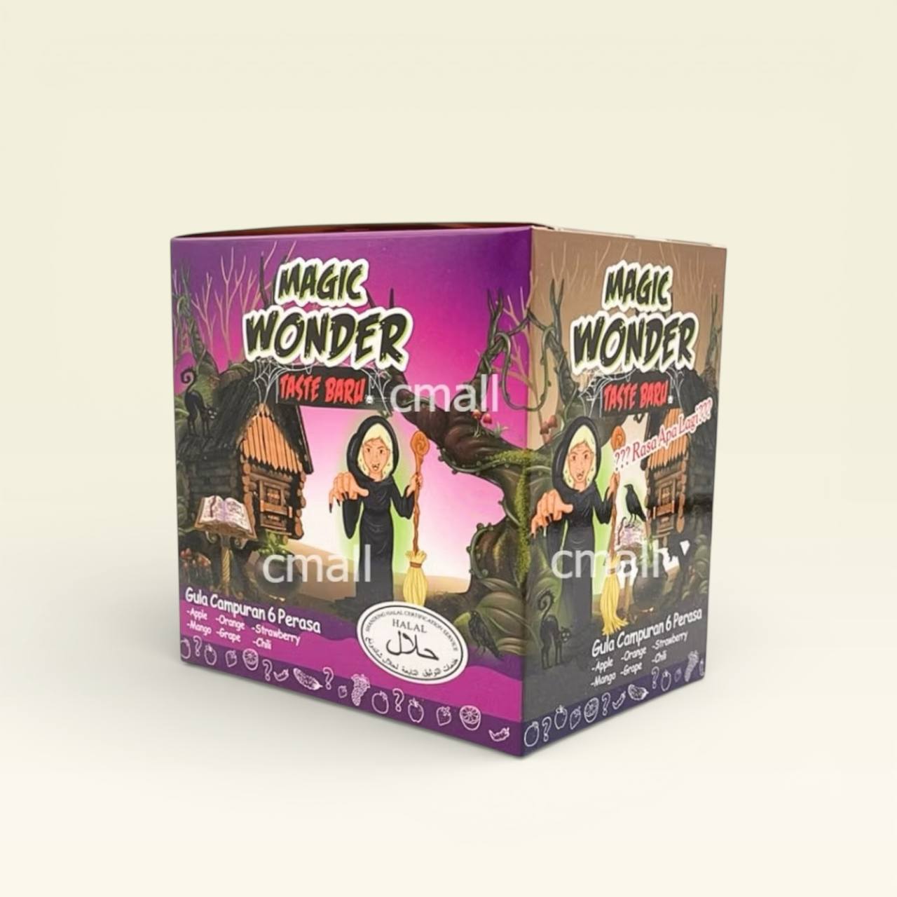 QEQE Magic Wonder 6flavours 20pcs Candy