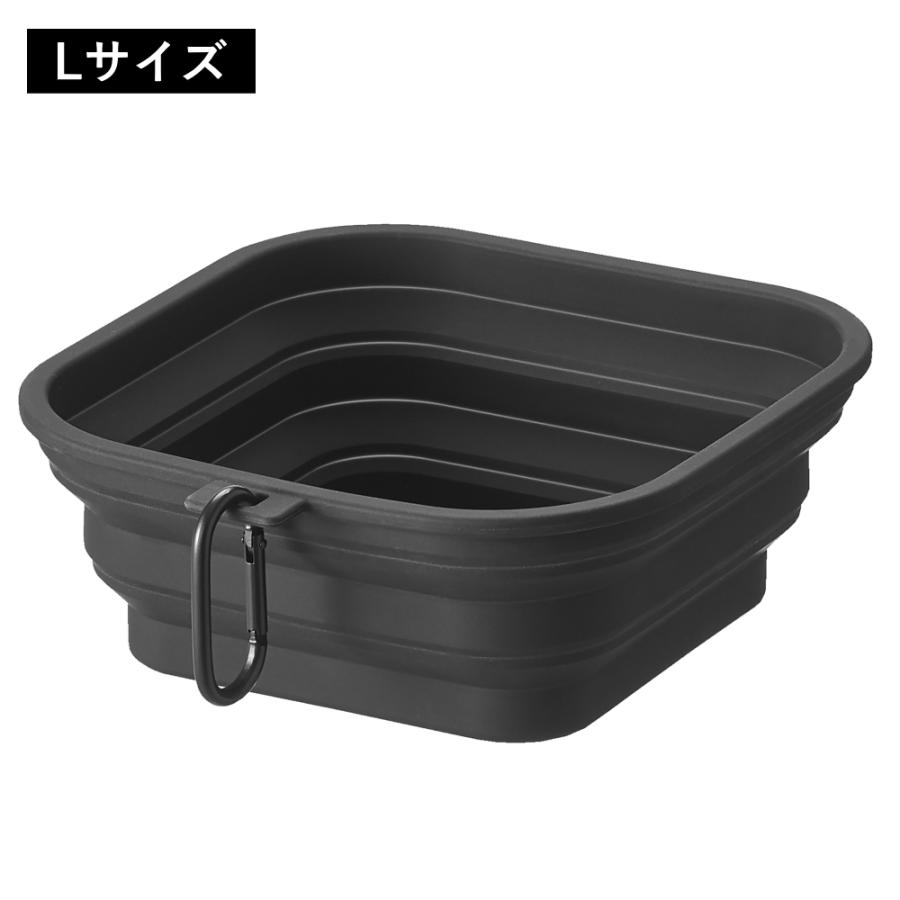 🔥🔥【日本直送《NOOKS》摺疊式寵物食物碗】L