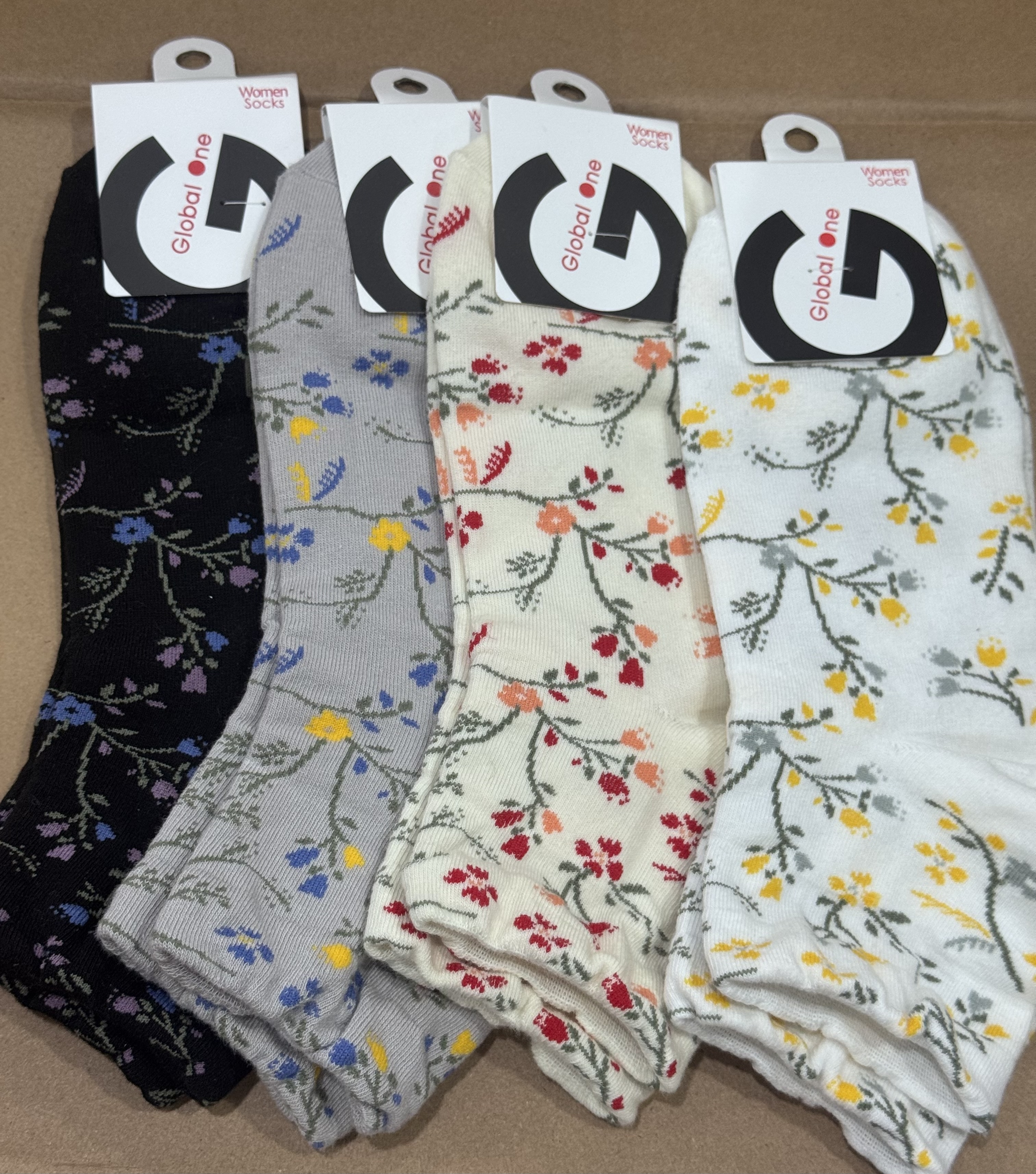 Kikiya Mid Socks Spring Ditsy