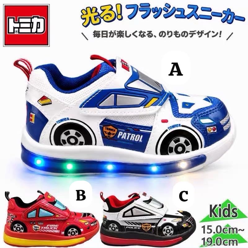 預訂款～快閃優惠‼️ 🇯🇵日單 Tomica 閃燈運動鞋
