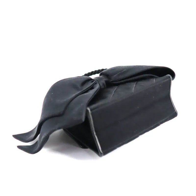 Chanel Vintage Satin Bow Evening Bag