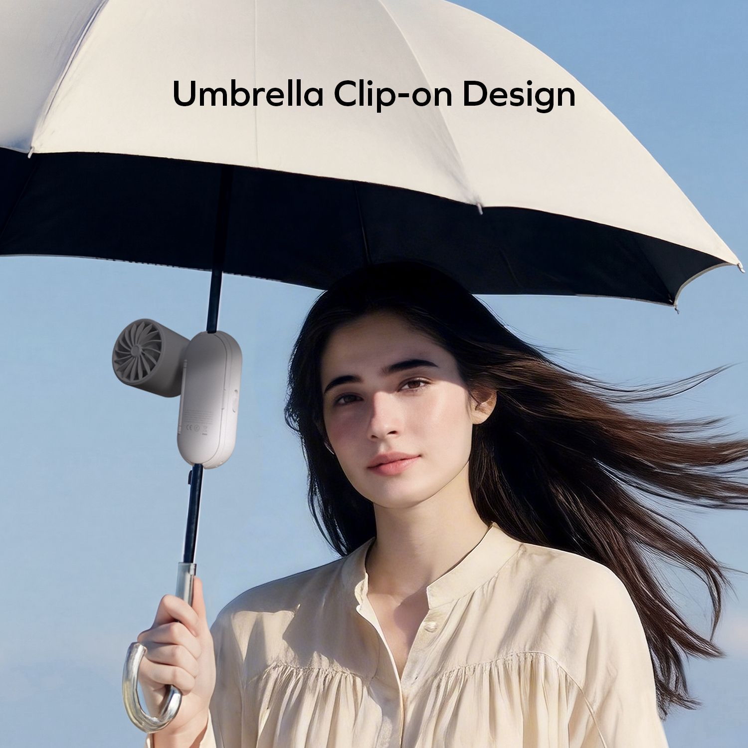 Momax 1° Go Clamp 輕巧摺疊式傘夾迷你風扇 IF22W/G