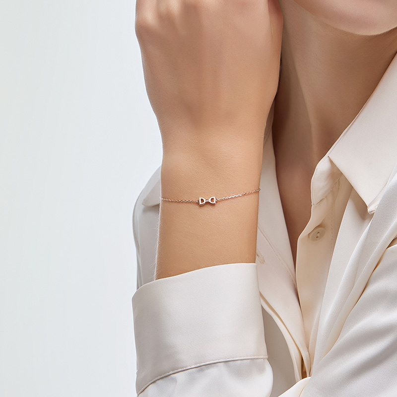 DIDIER DUBOT Miss Doux 玫瑰金手鏈 (JDRBRXF404S)