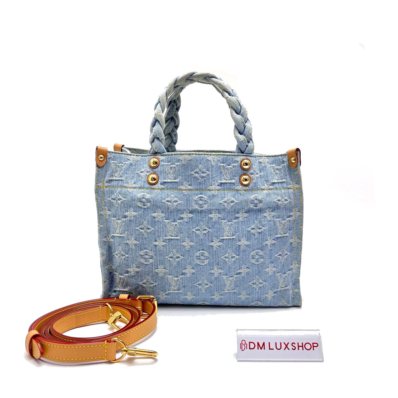LV Monogram Sky Denim Let Go PM