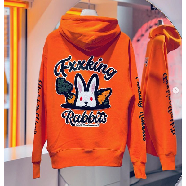 FR2 CHENILLE RABBIT HOODIE | HYPETRADE