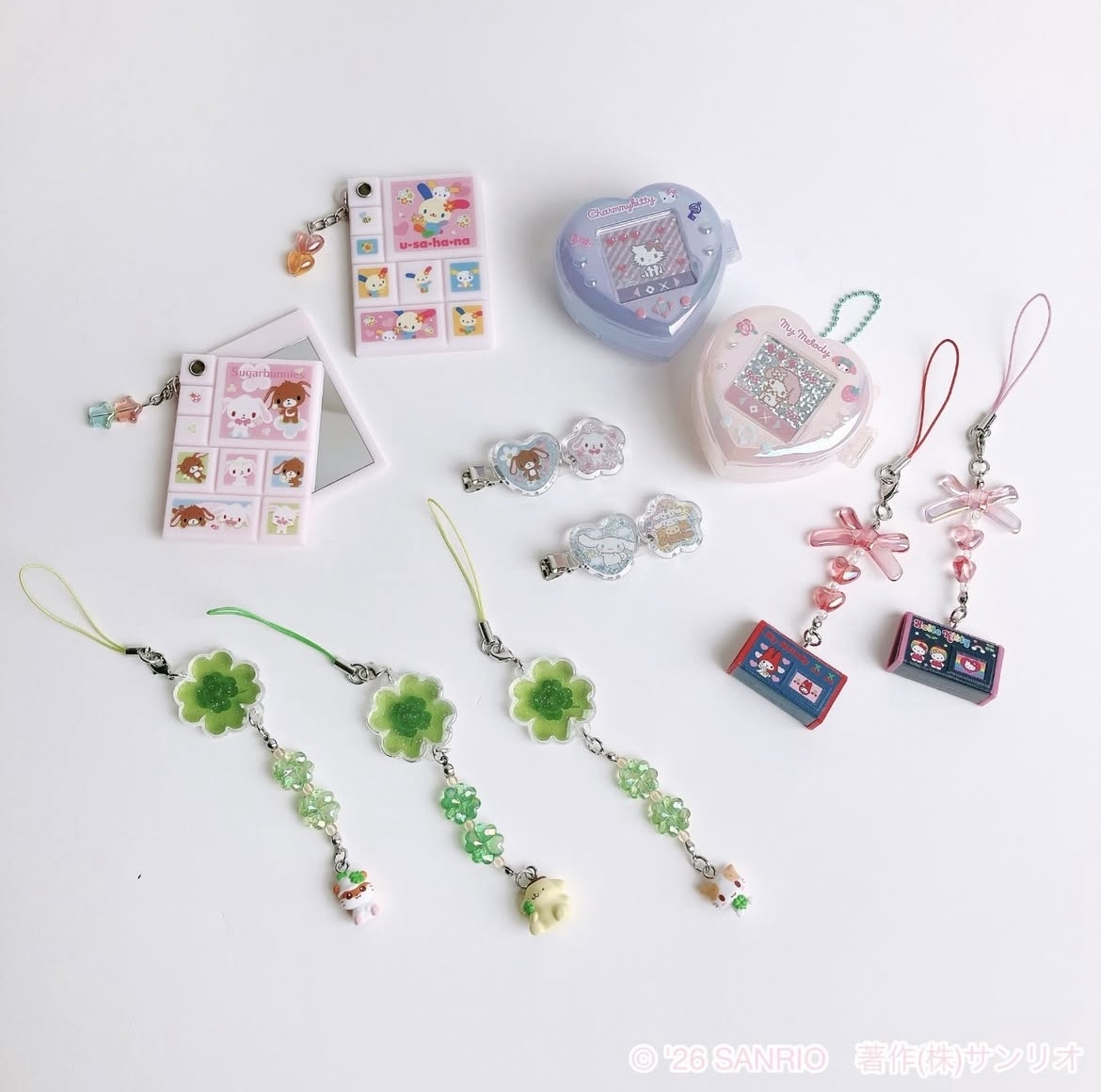 日本預訂📍日本平成女孩Y2KSanrio系列 - 吊飾盲盒/手提袋 18/3日本開售