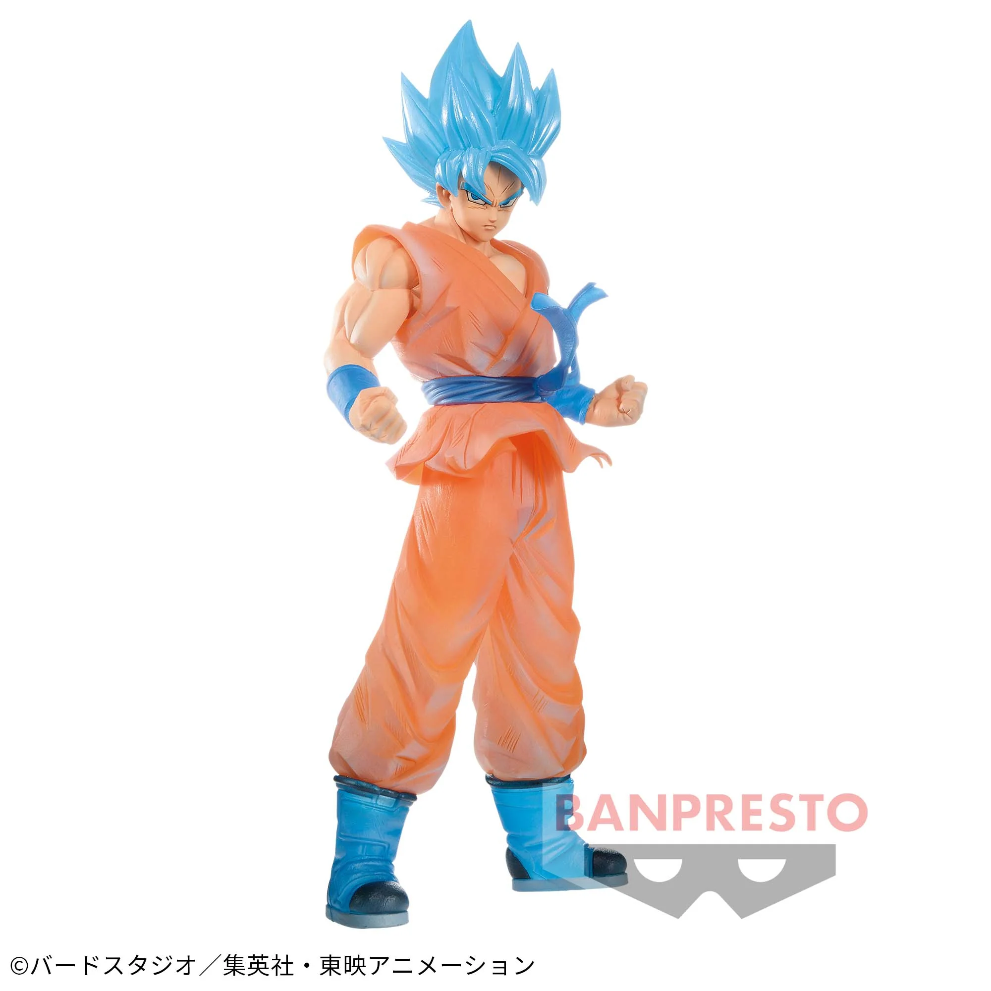 Banpresto, Clearise Figure: Dragon Ball Super, Super Saiyan God Super Saiyan Son Goku 龍珠超 超級撒亞之神 孫悟空
