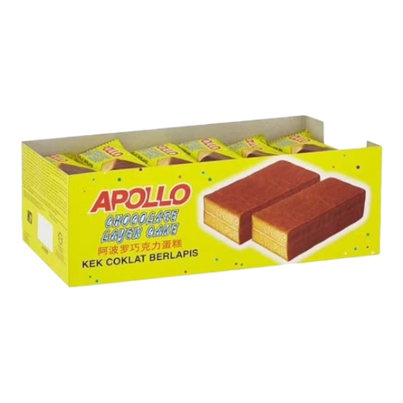 24pcs x 18g Apollo Layer Cake / Checker /Twins Assorted Flavor