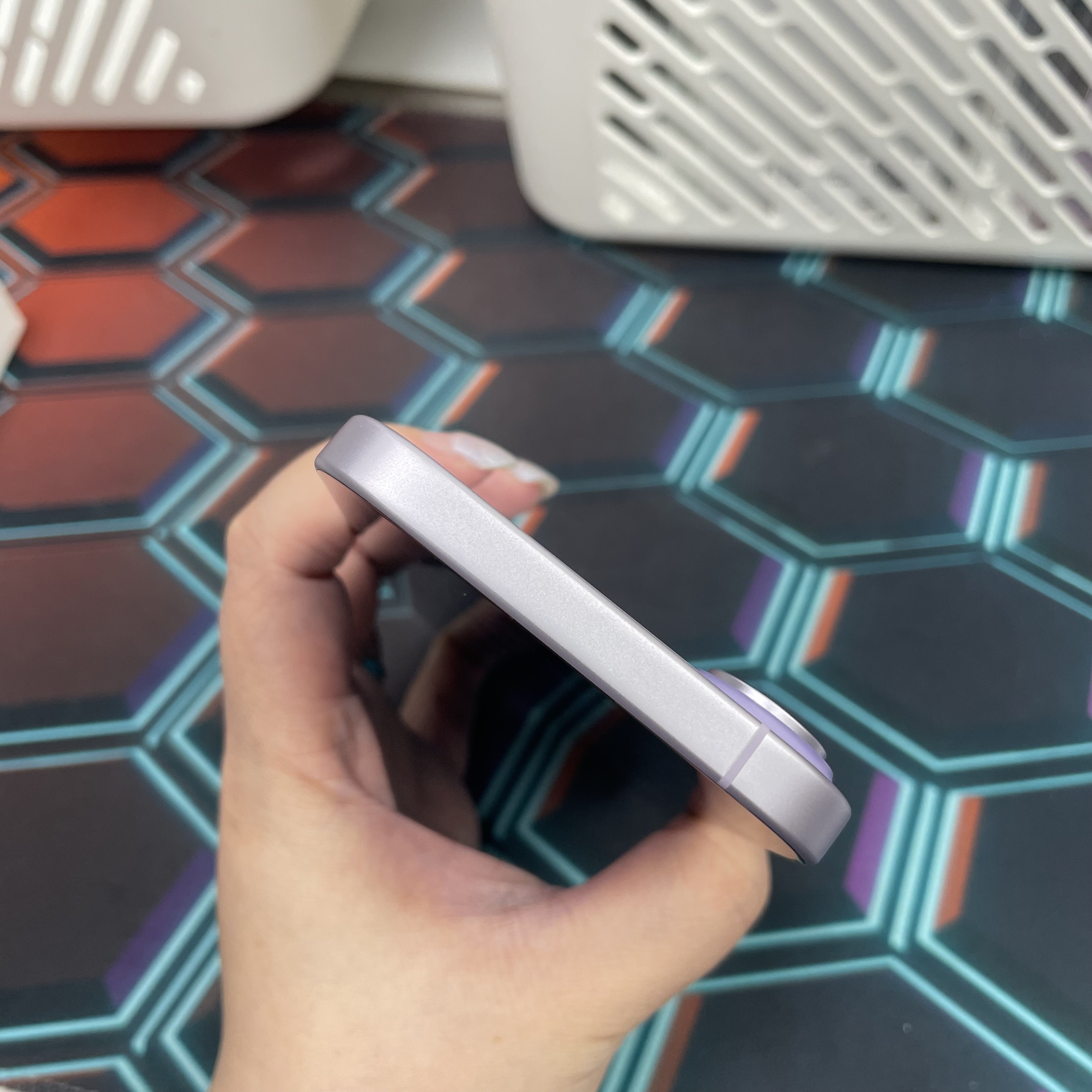 *7275 17 未使用品 512GB 電100 紫色 purple 