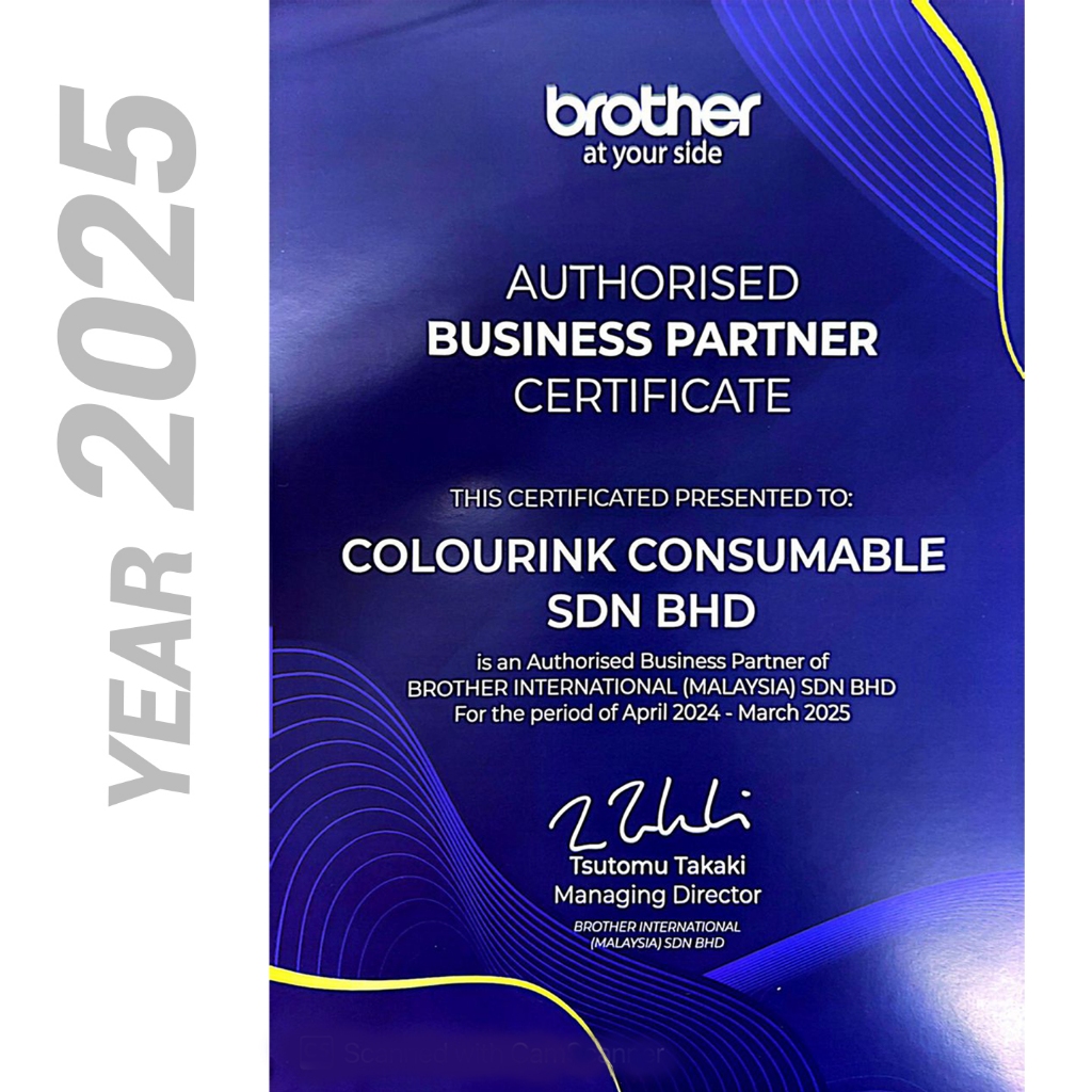 Brother Original Label Film Tape DK22214 (Black On White) QL550/QL570/QL700/QL720/QL800/QL820NWB