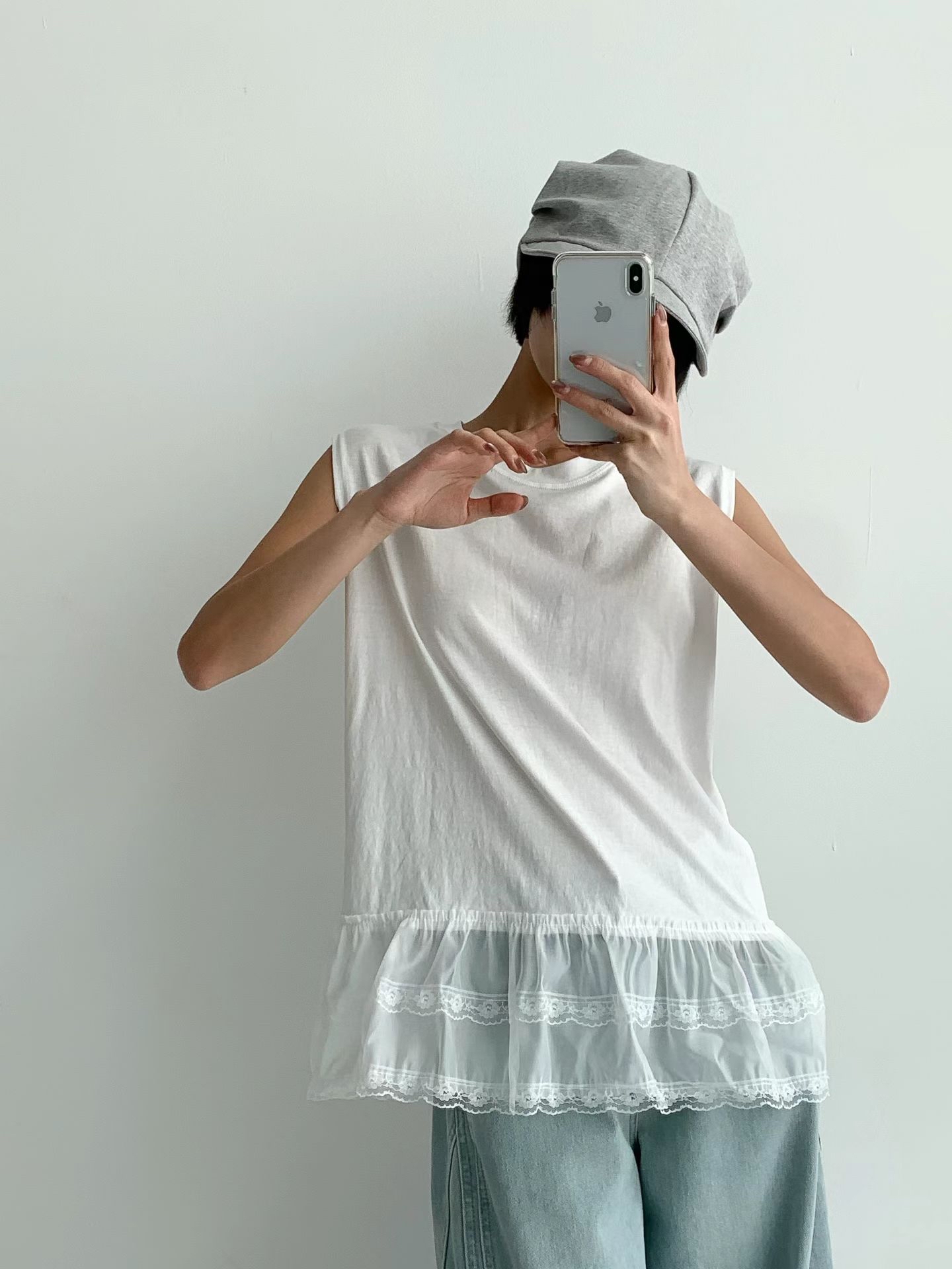 Mariemarie Lace 腳背心