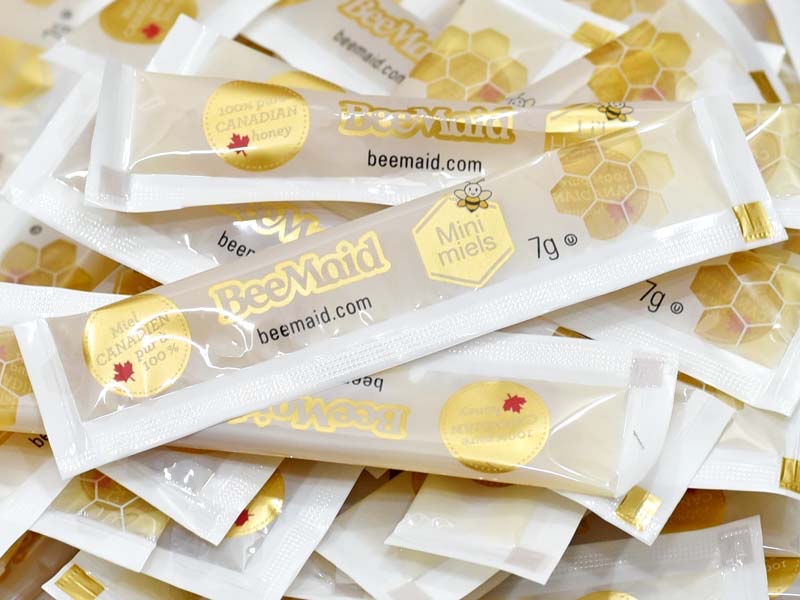 日本Costco Beemaid l 100% 純蜂蜜獨立包裝（7 克x 120 粒- 840 克）