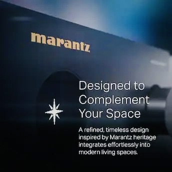 Marantz Cinema 60 S2 7.2-Channel AV Receiver with Dolby Atmos and Powered by HEOS™