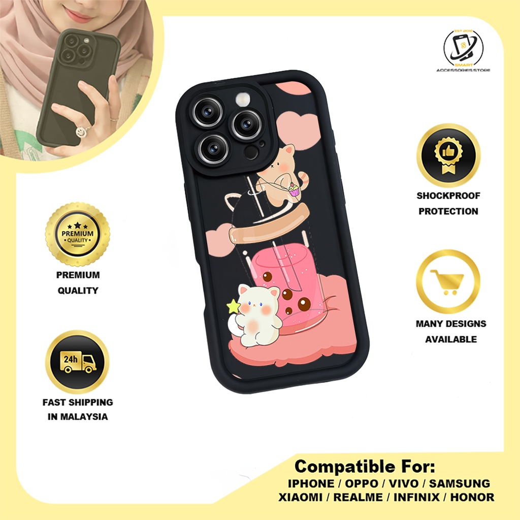 TPU DESIGN CASE PHONE FOR HONOR - DESIGN FOOD A