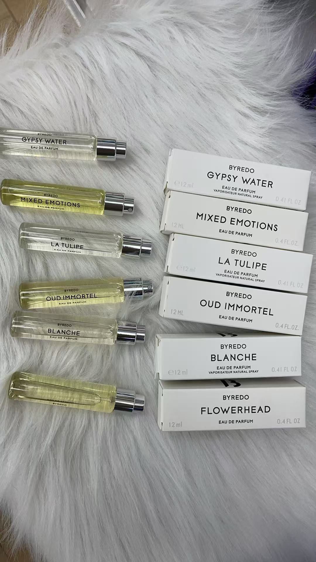 BYREDO 百瑞德香水中樣12ml帶噴頭