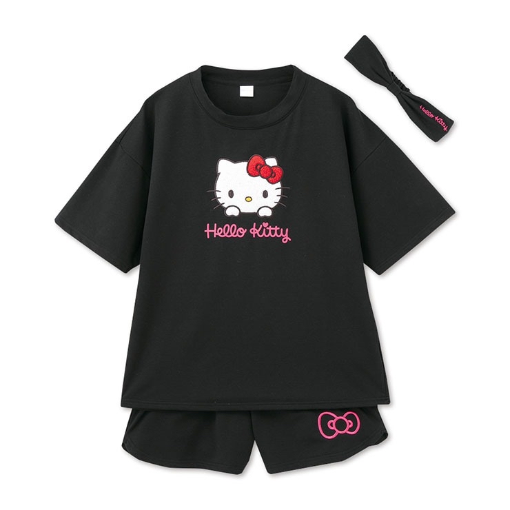 日本限定版Hello Kitty睡衣套裝 ccc