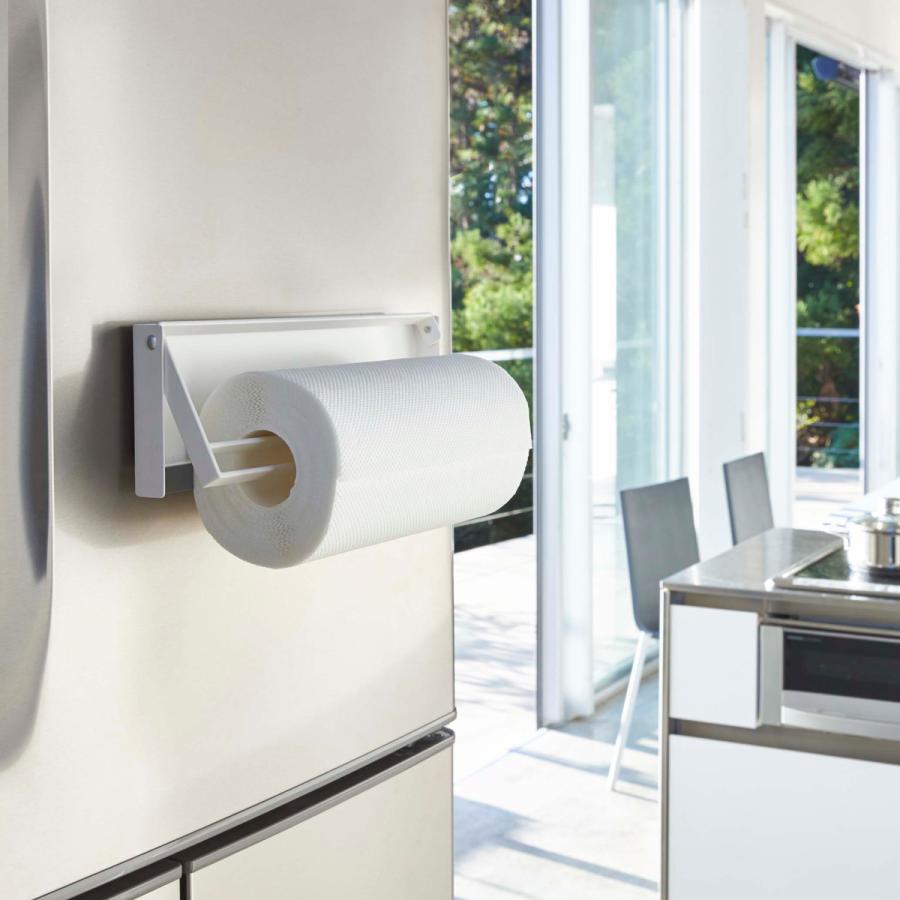 🔥🔥【日本直送《PLATE》磁吸式單手切割廚房紙巾架】