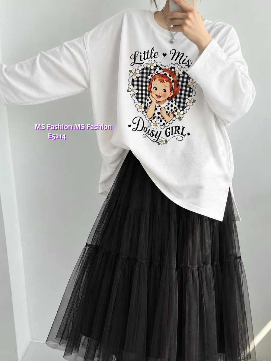 E5214 可愛女仔tee
