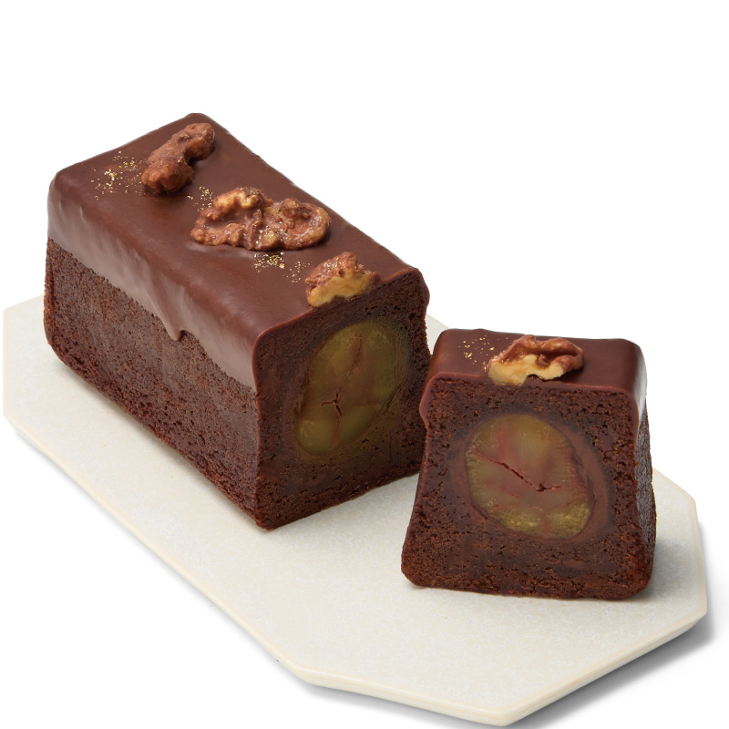 H CHOCOLATE WORLD 整顆栗子巧克力磅蛋糕 (1本)