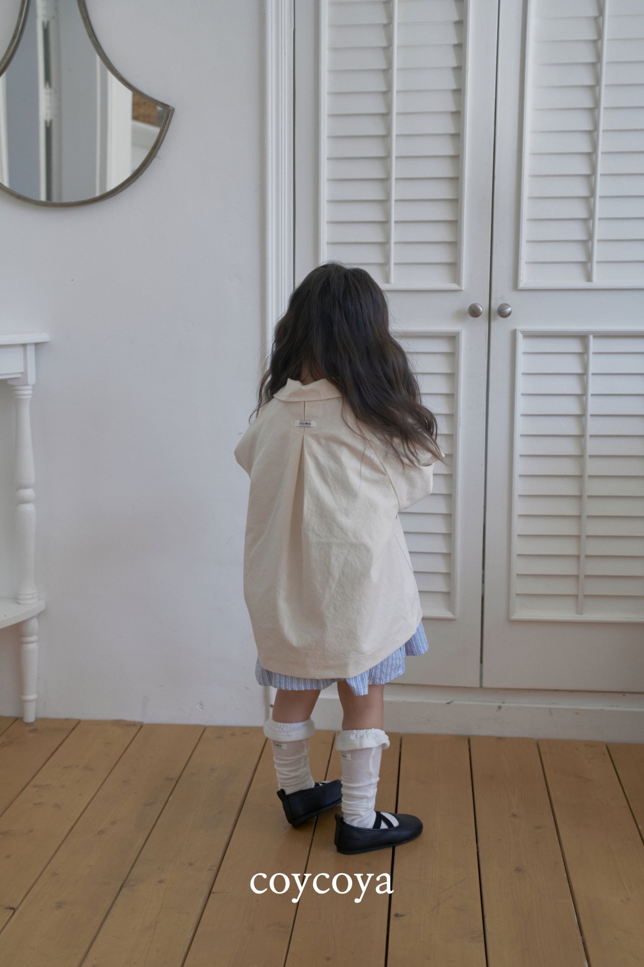 🌸預訂 韓國直送🌸🇰🇷COYCOYA兩色復古格紋內襯開襟外套