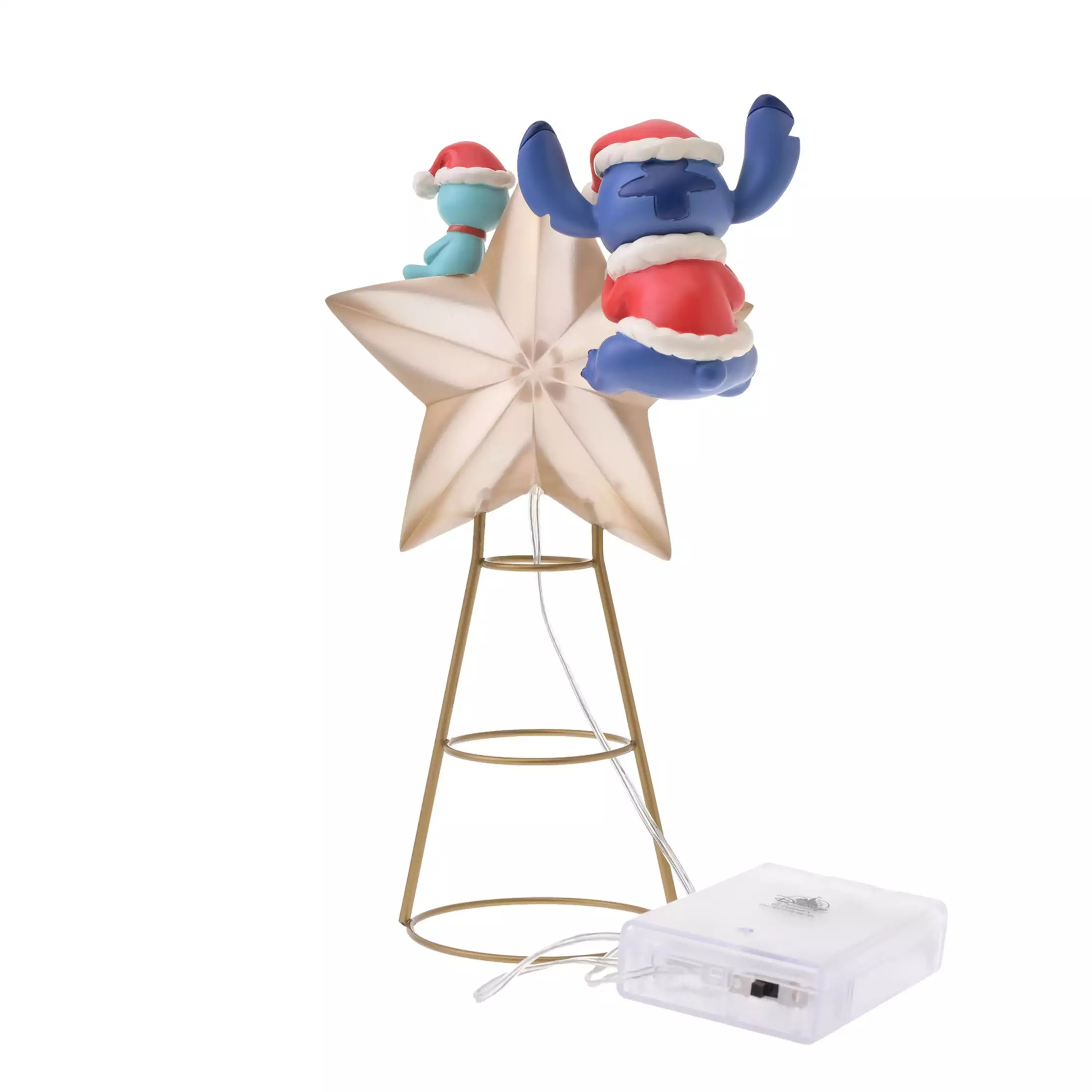 🌸 【預訂】Stitch & Scrump LED Tree Topper - DISNEY CHRISTMAS 2026