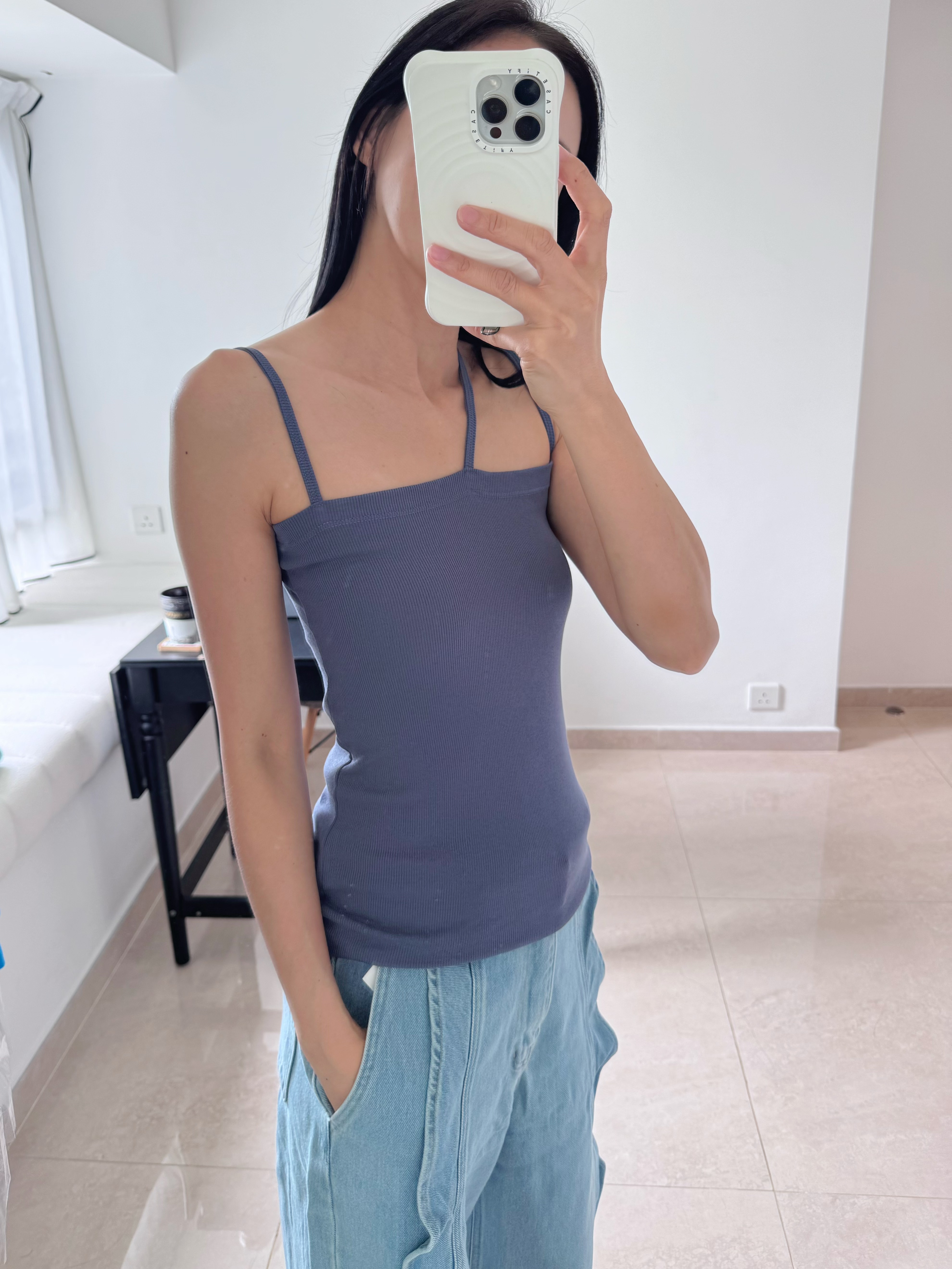 SET vacay cami top + hooded cardi 