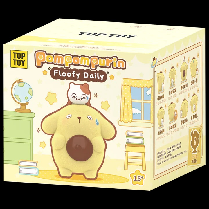 Pompompurin Flocky Daily Life Series Blind Box