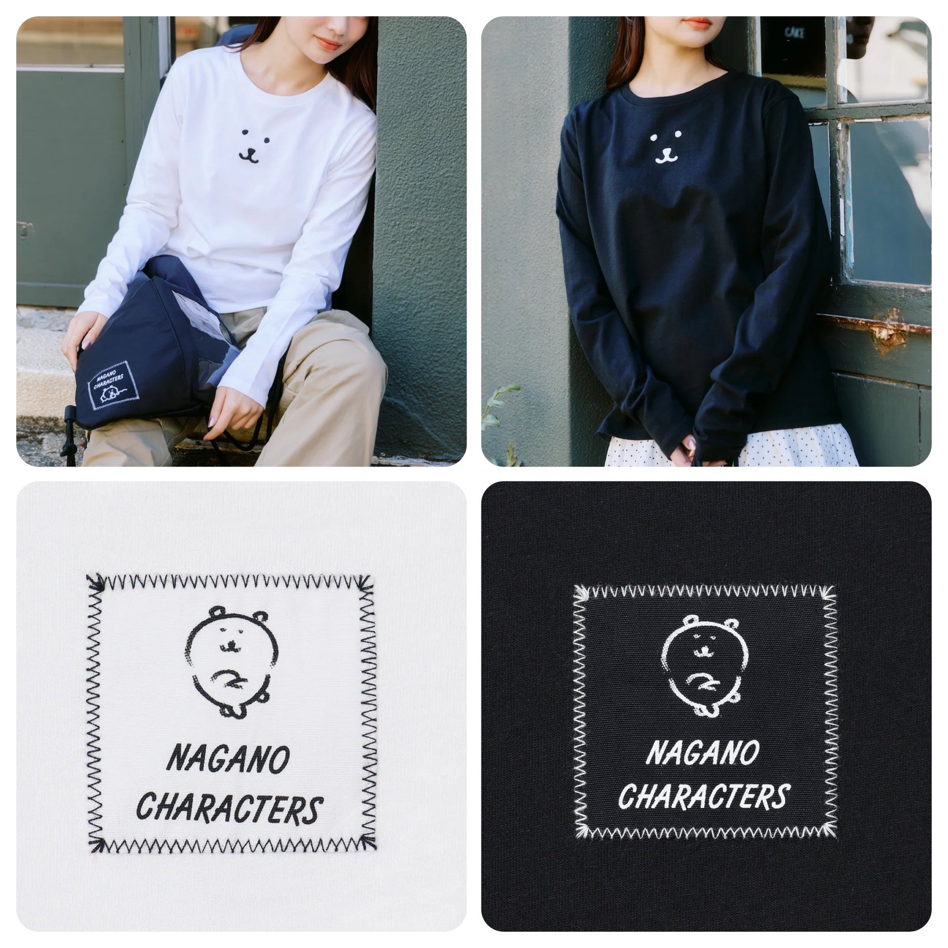 日本預訂📍Joke Bear大頭圖案長袖Tee 不包郵 13/2日本開售