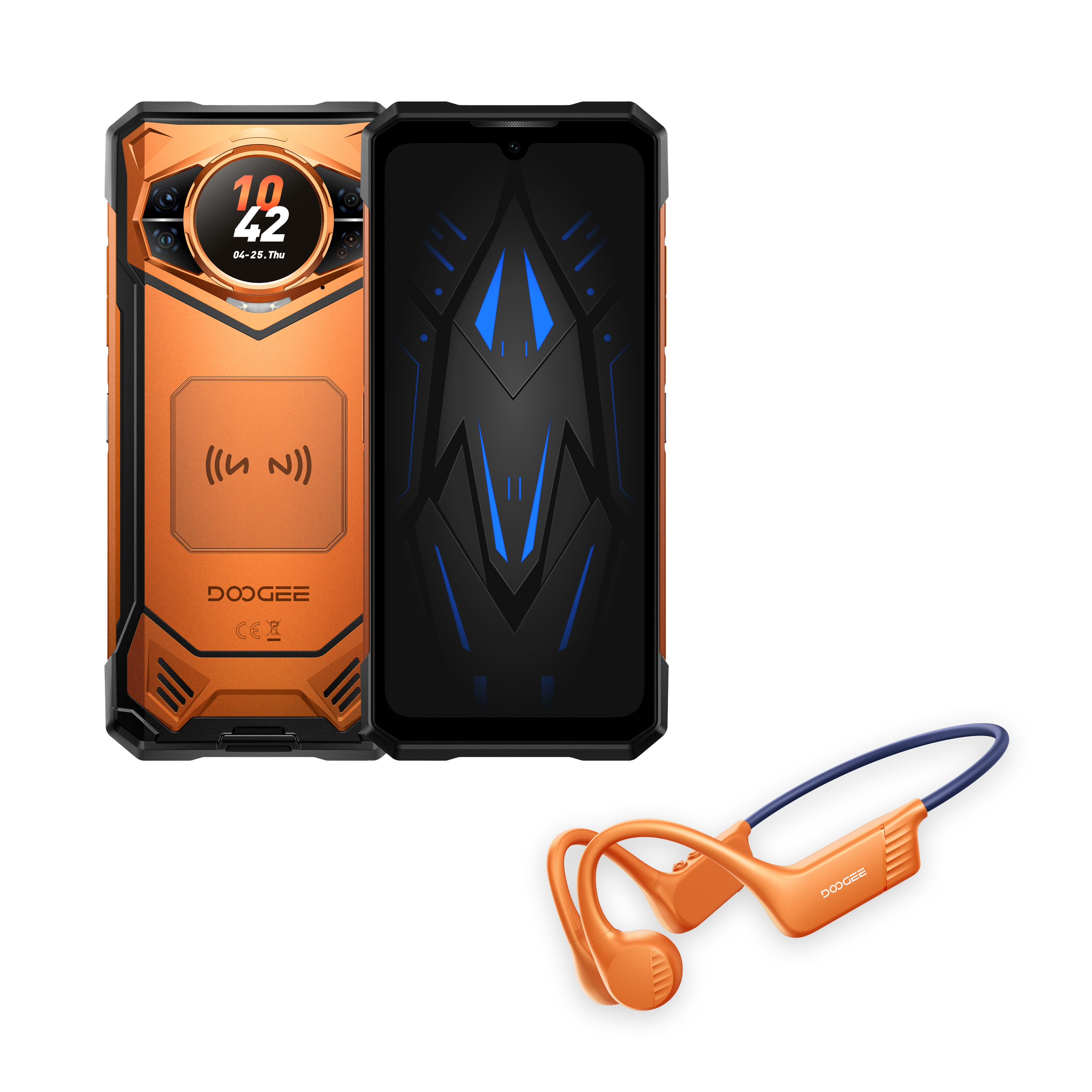 DOOGEE S200 E Series 5G | 6.72吋 120Hz 10100mAh 1.32吋 AMOLED背屏 夜視 WiFi6 AI工具 三防手機 Rugged Phone