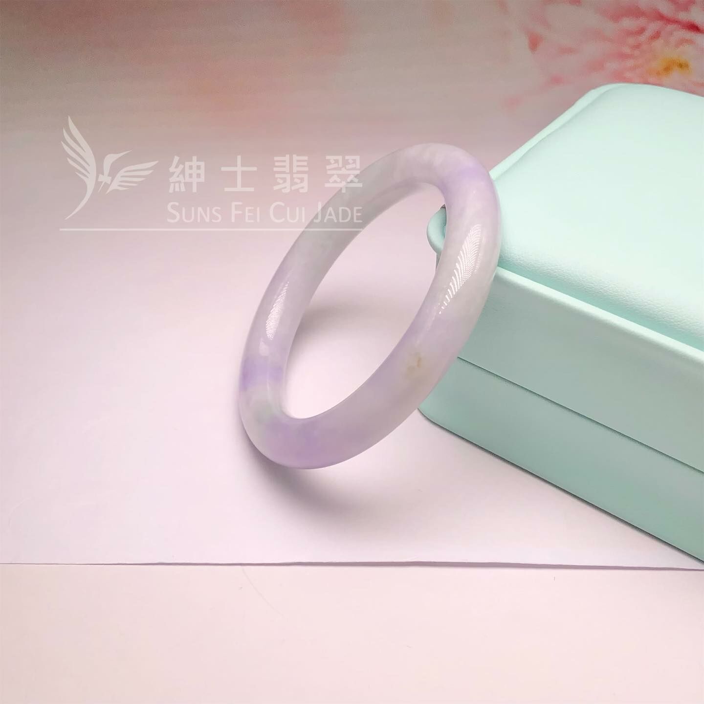 會卡蠟皮紫羅蘭圓鐲55.5mm