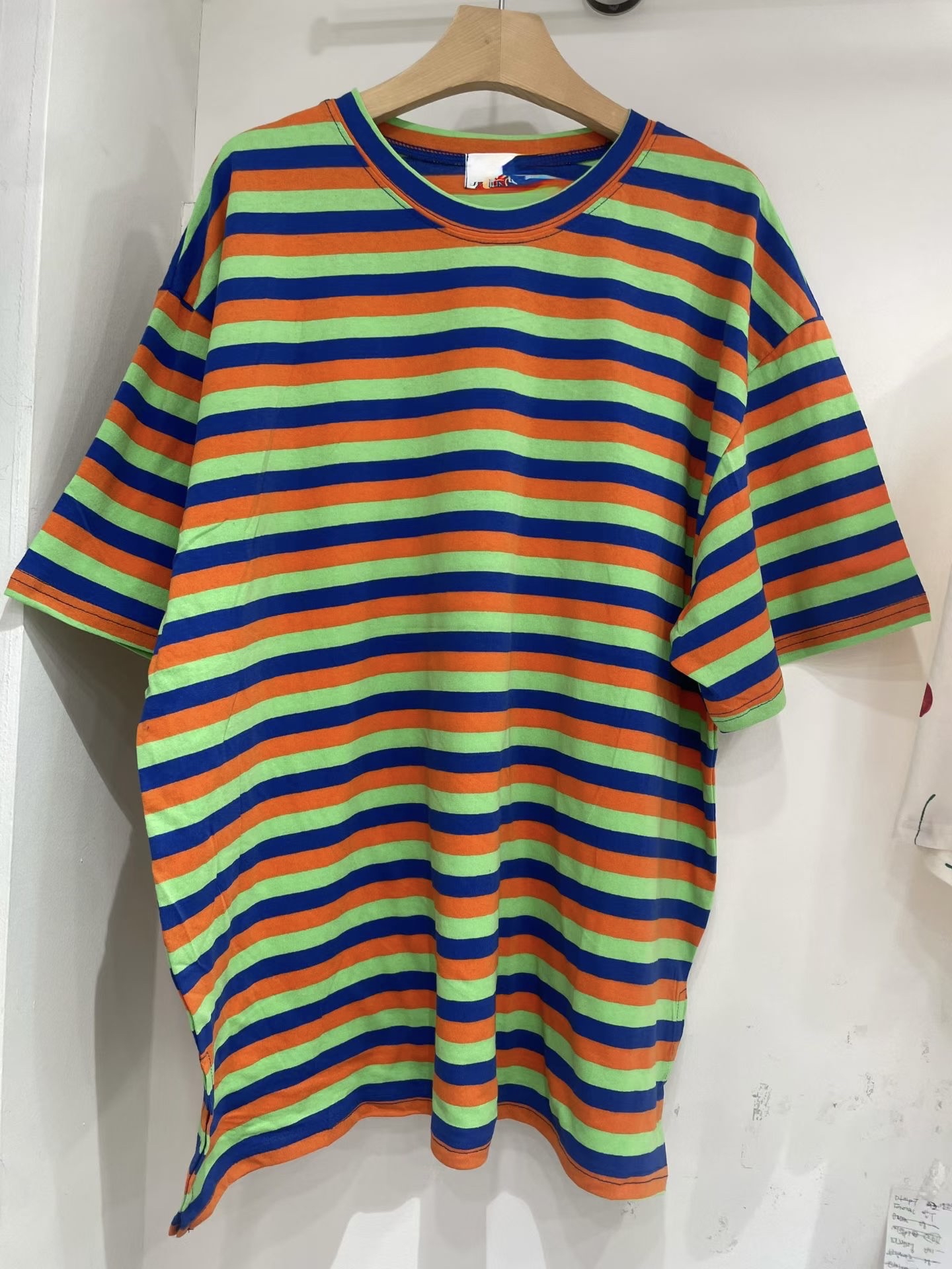 221394 彩色橫間Tee