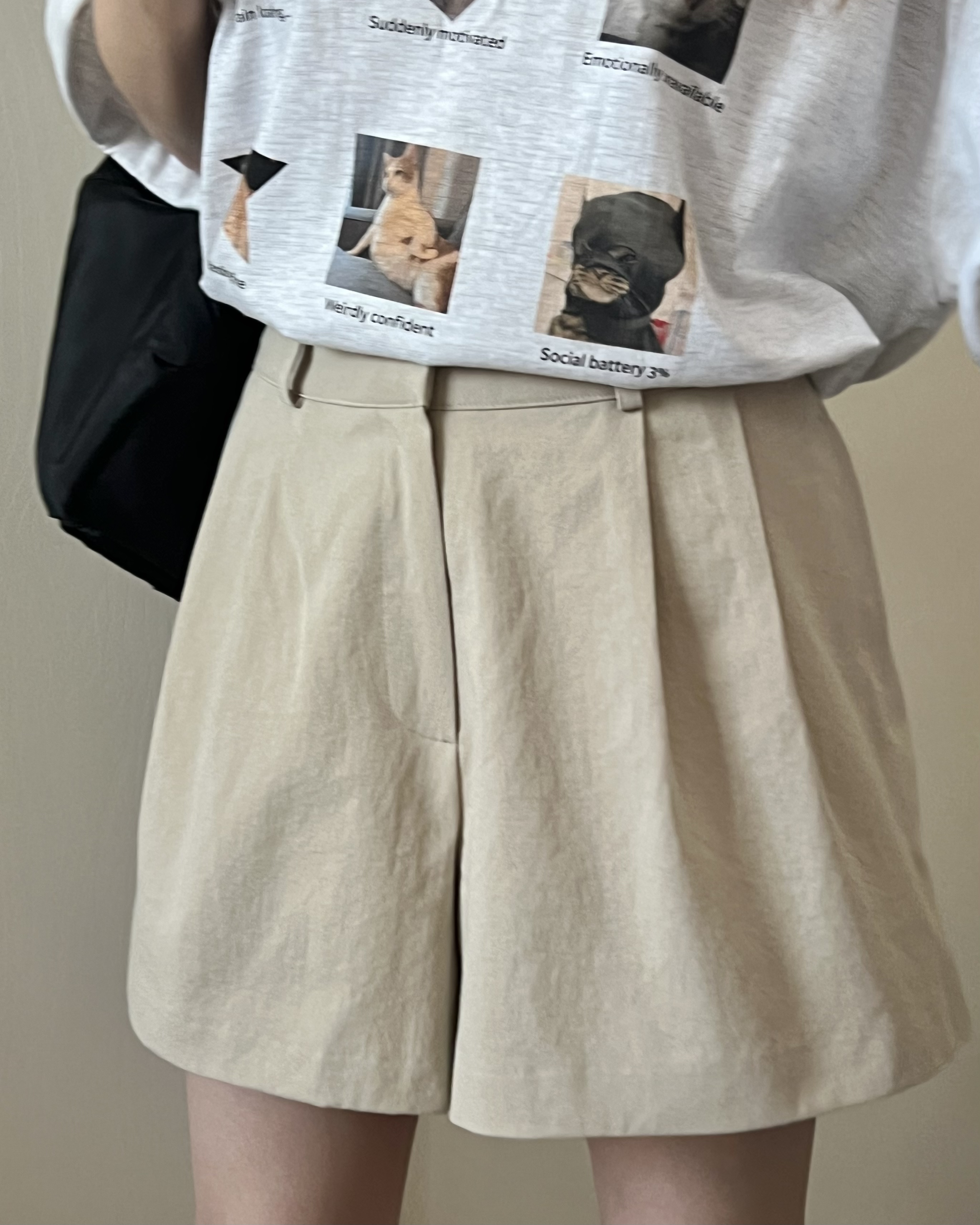 必備日常打摺短褲