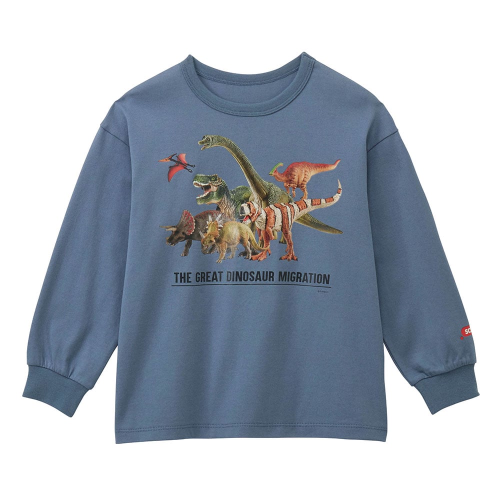 【⭐訂購⭐】 🇯🇵日本直送 🌀#Schleich 恐龍長袖 tee［5款選］ 🌀  [PLCA-0037] [260329]
