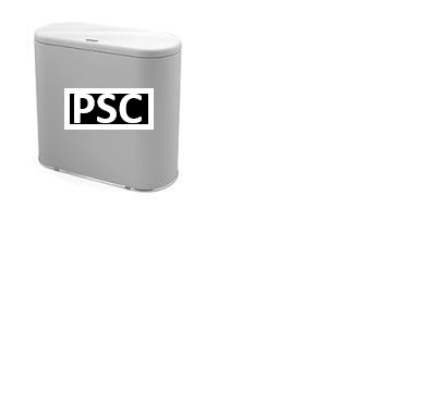 4071/扁身彈蓋垃圾桶10L