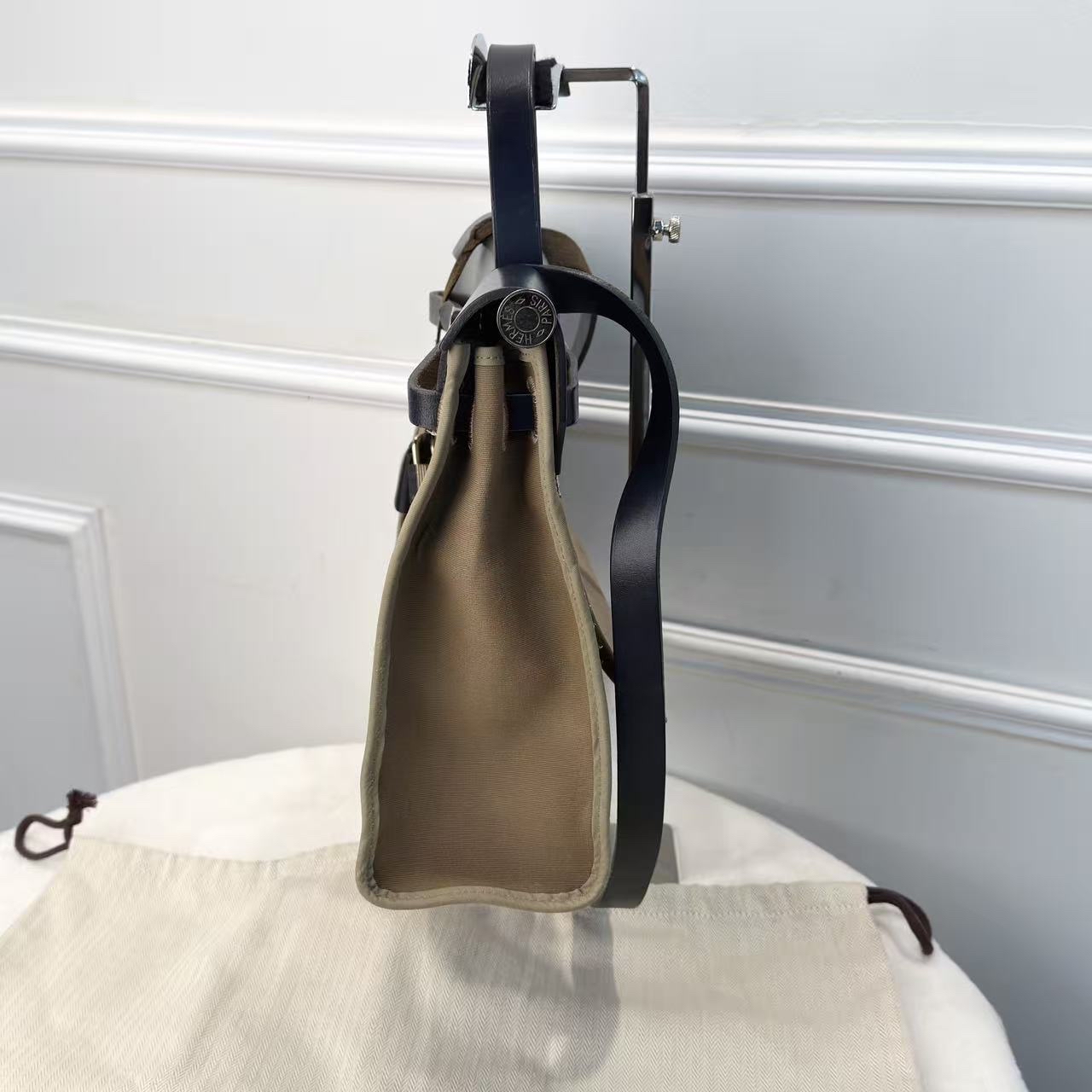 Hermes Herbag 31 奶茶拼色