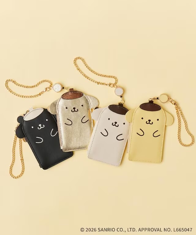 日本預訂📍日本index x 布甸狗30週年系列 - 伸縮卡套袋仔