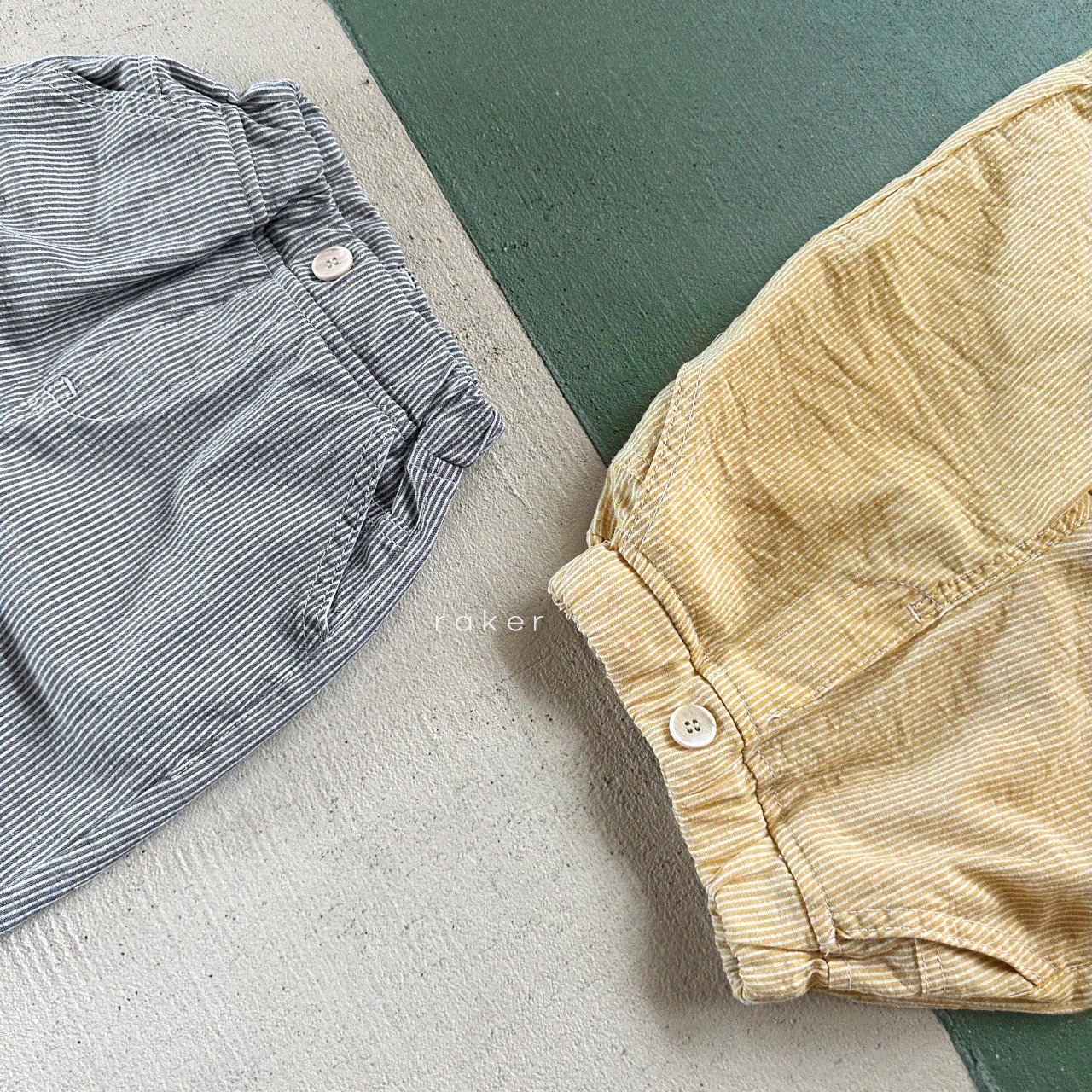 Raker | stripe pants (Black L100-110)