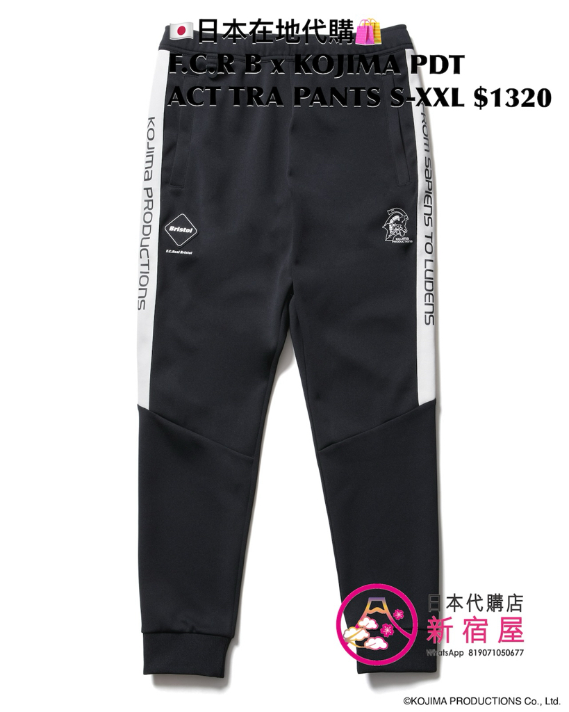 F.C. REAL BRISTOL KOJIMA PRODUCTION ACTIVITY PACKAGE JACKET/ TRACK JACKET/ TRACK PANTS/ GAME SHIRT/ LS TEE/ SS TEE/ 9FORTY CAP 