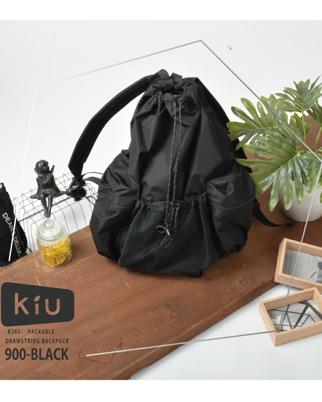 代購【 日本直送 KiU 輕量防水 可摺疊 背囊｜Lightweight Water Resistance Packable Backpack 】