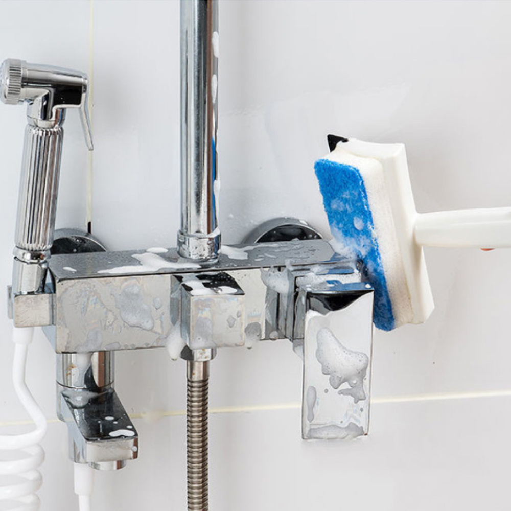 衛生間清潔刮刷 墻面清潔刷 窗戶玻璃清潔刷 刮鏡子 瓷磚刮刷 清潔工具 [平行進口] HK2696