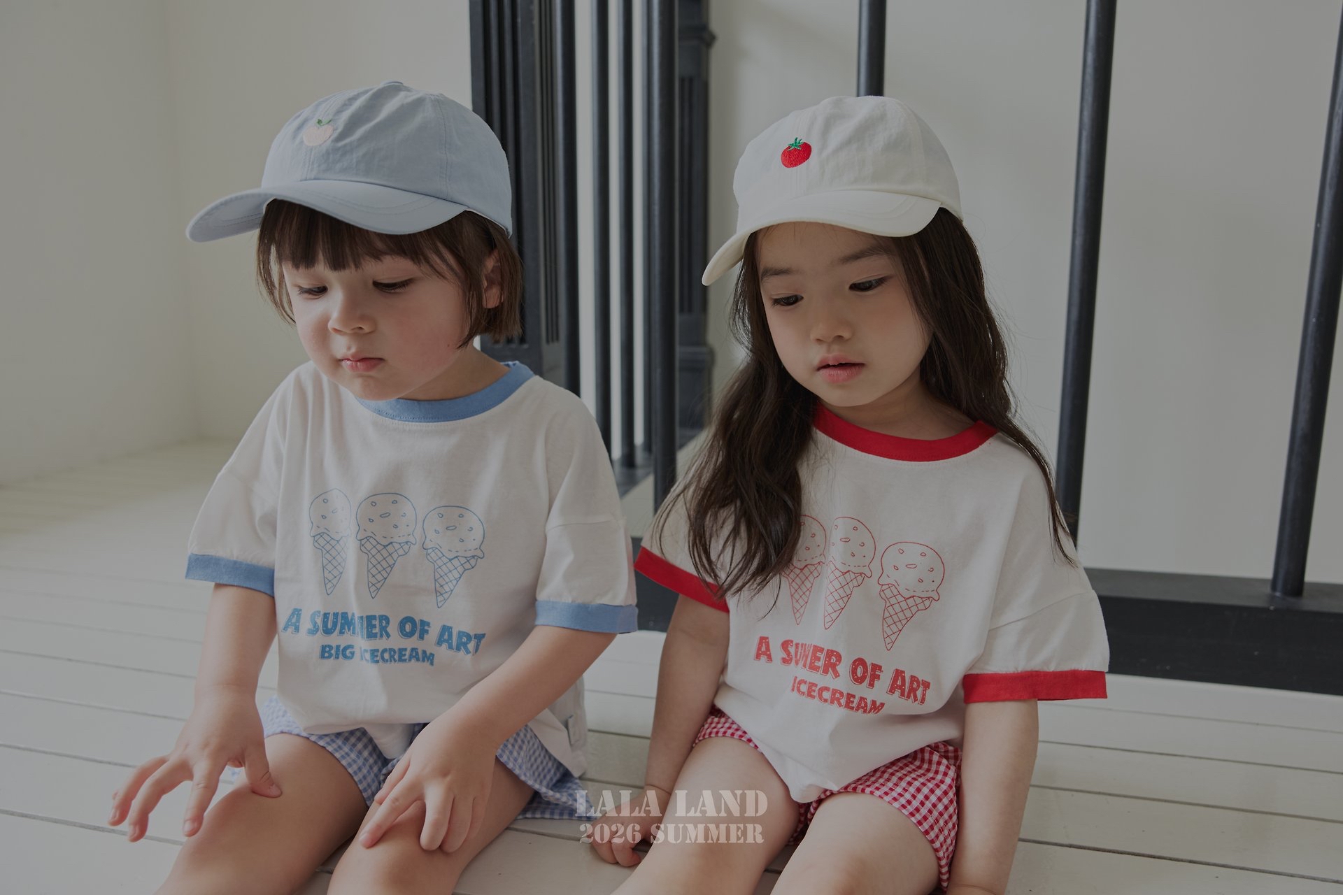 Lalaland | Ice cream T(Blue M95-105)
