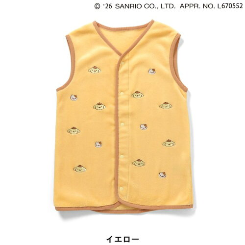 🆕【⭐訂購⭐】日本直送 🇯🇵🌀#Sanrio 刺繡圖案 絨毛背心/睡袋［4款選］🌀 [ELIA-0010][261004]