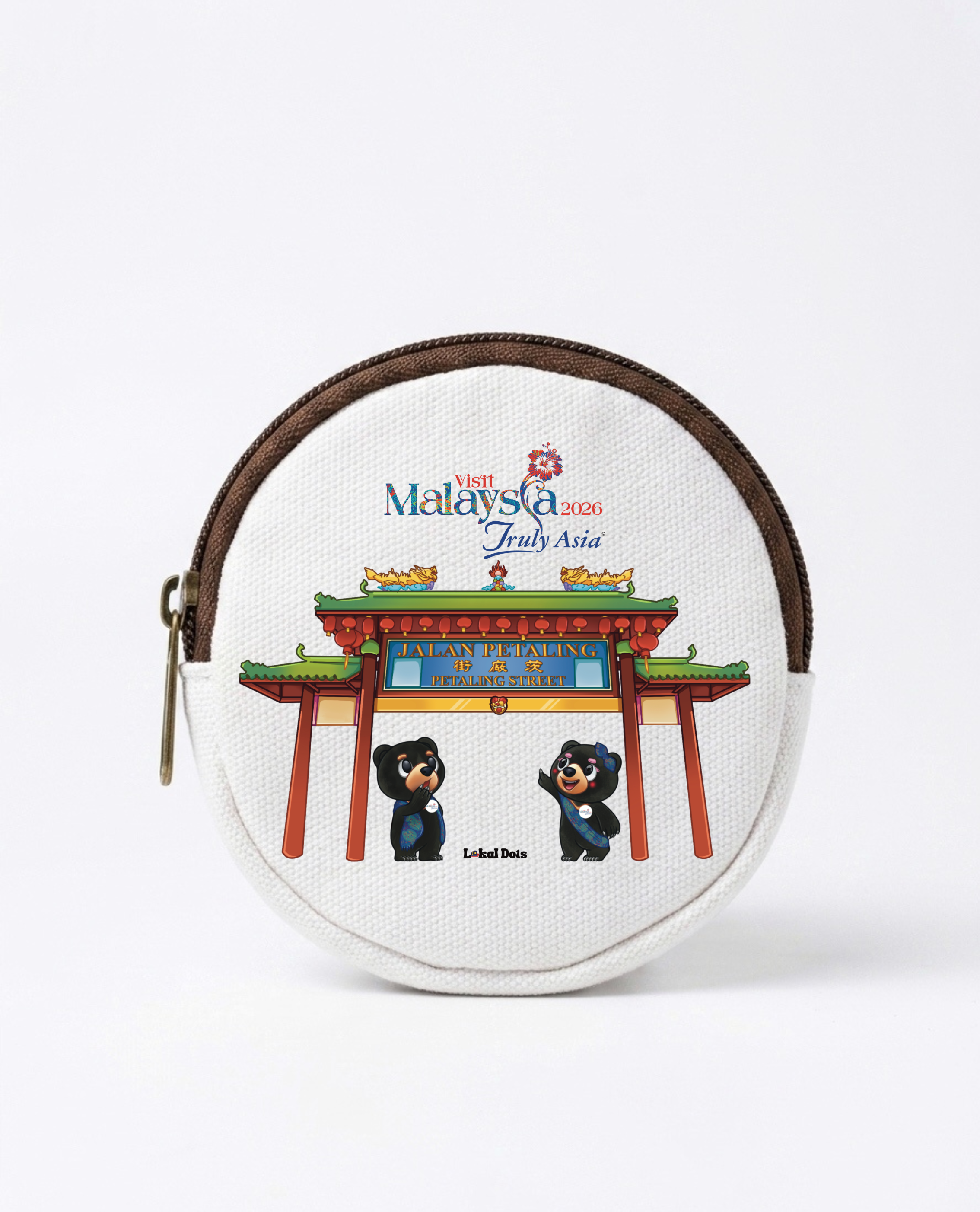 LD43 - Round Small Pouch Petaling Street 