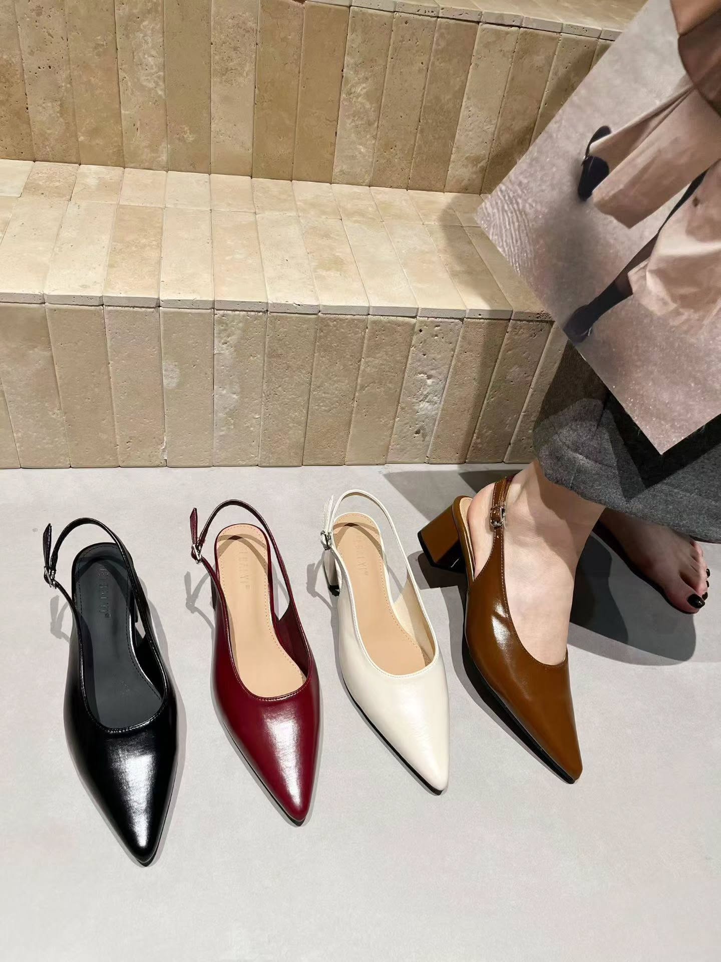 3090-1 尖头气质高跟鞋 🇨🇳