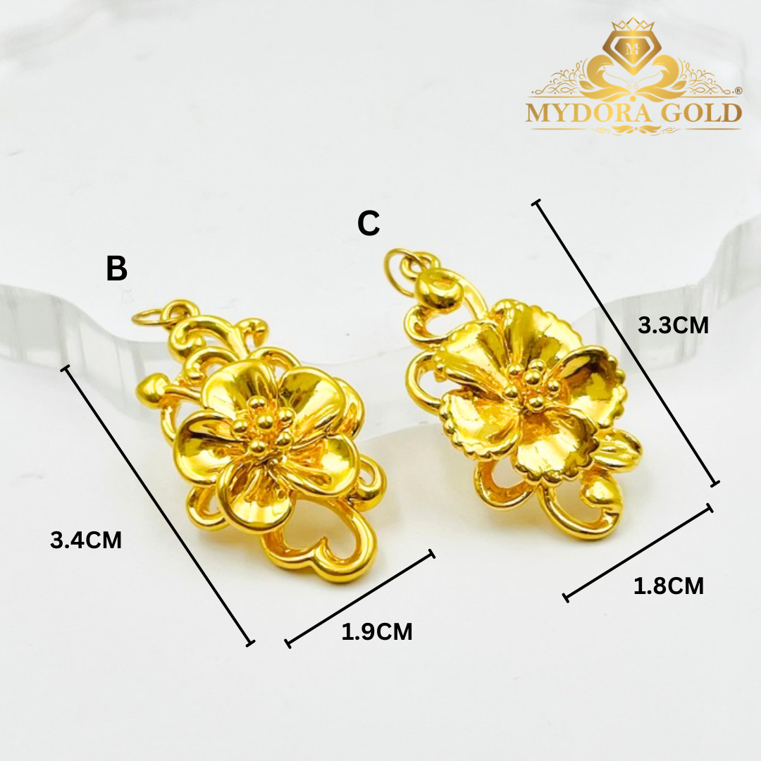 MYDORA Loket Bunga Daisy | EMAS 999/24k (Mother's Day Special)